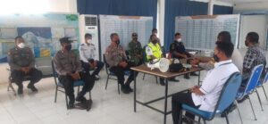 PPKM Mulai Diberlakukan, Kapolres dan Dandim 1628/SB Tinjau Posko di Poto Tano