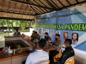 Kapolres Sumbawa Himbau, Pelaku Pariwisata Harus Taati Protokol Kesehatan
