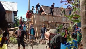 Dandim Apresiasi Sinergi Anggota Kodim 1628/SB Bersama Masyarakat Dalam Menyelesaikan Pemasangan Pompa Hidram Di Rarak Ronges