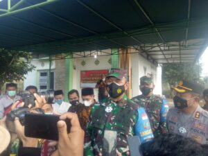 Pengecekan PPKM Mikro, Danrem 162/WB Sebut Sumbawa Barat Lakukan Penanganan Covid-19 Yang progresif