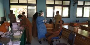 Tenaga Pengajar di SMPN 1 Taliwang Ditesting dan tracing, 1 Orang Reaktif