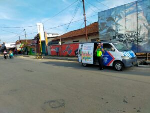 Cegah Laka Lantas dan Edukasi Warga, Sat Lantas Polres KSB Laksanakan Penling