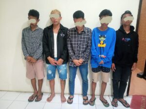 Sering Pesta Shabu, 6 Orang di Alas Barat Diringkus Polisi
