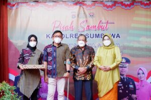 Pisah Sambut Kapolres Sumbawa, AKBP Widy Beri Kesan Yang Mendalam Selama Bertugas