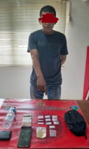 Polisi Tangkap Pria di Sumbawa, 10 Poket Sabu Diamankan