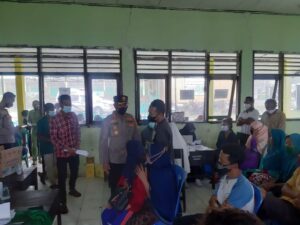Kapolres AKBP Heru Turun Langsung Pantau Pelaksanaan Vaksin di Semua Kecamatan