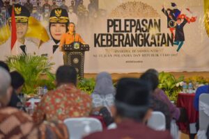 Ini Pesan Gubernur Saat Lepas 39 Penerima Beasiswa S2 ke Eropa