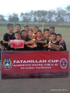 Peta Academy Usia Dini Berhasil Menjadi Raja di Turnamen Fatahillah Cup Kabupaten Dompu