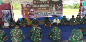 Wujud Syukur Jelang HUT TNI Ke 76, Kodim 1628/SB Gelar Doa Dan Berikan Tali Asih Ke Panti Asuhan