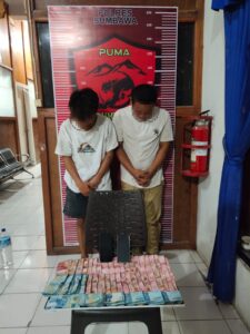 Terekam CCTV, Dua Pemuda Yang Bobol dan Curi Uang Puluhan Juta di Sumbawa Diringkus