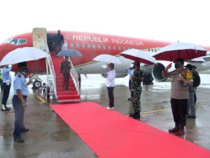 Gubernur NTB Bang Zul Sambut Kedatangan Presiden Jokowi di BIZAM