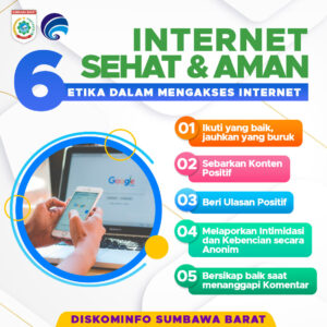 Enam Etika Akses Internet Sehat dan Aman Dari Dinas Kominfo Sumbawa Barat