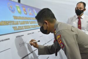 Kampung Tangguh Anti Narkoba, Desa Labuhan Sumbawa, Dilaunching Kapolda NTB