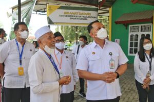 Tim Verifikasi Lapangan Satya Lencana Kebaktian Sosial Kunjungi BAZNAS Sumbawa Barat