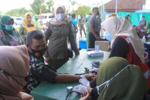 Kodim 1628/SB Gelar Donor Darah Sambut Hari Juang Kartika 2021