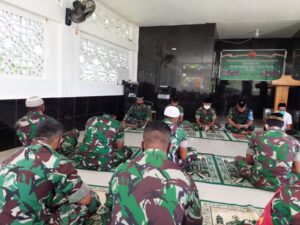 Wujud Syukur Kodim 1628/SB Gelar Doa Bersama Peringati Hari Juang Kartika 2021