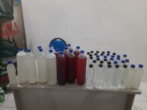 Jelang Tahun Baru, Sat Narkoba Sita Puluhan Botol Brem