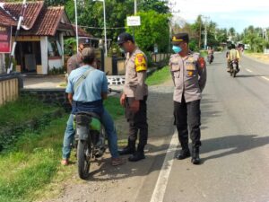 Jelang Tahun Baru, Polsek Utan Sasar Knalpot Brong