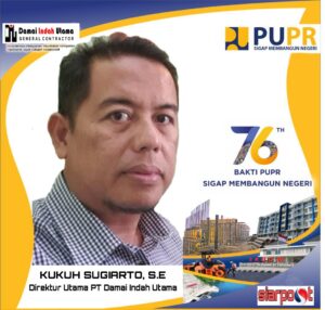 Direktur PT Damai Indah Utama Mengucapkan Selamat Hari Bakti ke-76 PU