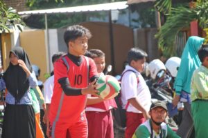 School meeting, Tim Voli Putra SD N 1 Taliwang Lolos Ke Semifinal
