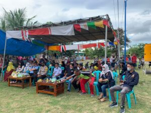 Buka Turnamen Sepak Takraw, Camat Maluk Apresiasi Desa Maluk