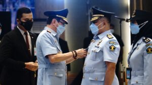 Lantik Pejabat Tinggi Kumham, Yasonna Ingatkan Pentingnya Integritas dan Pelayanan Publik