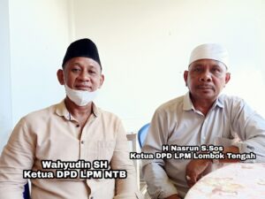 Ketua LPM dan Kepala Desa Dari Sumatra Barat Studi Banding ke Lombok Tengah