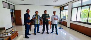 Jalin Silaturahmi, Kapendam IX/Udayana Sambut Hangat Kedatangan MIO Bali