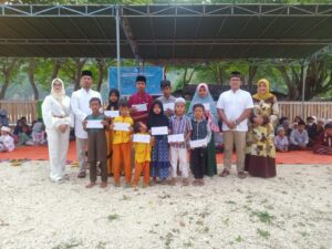 Kodim 1628/SB Bersama PT AMNT Berbagi Dengan Anak Anak Panti Asuhan Albalad
