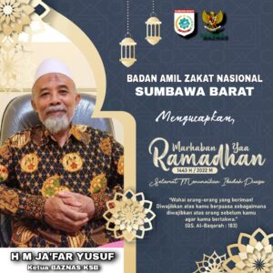BAZNAS Sumbawa Barat Mengucapkan Selamat Menunaikan Ibadah Puasa 1443 H
