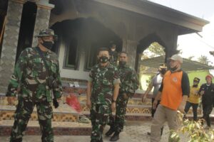Kasrem 162/WB Tinjau Lokasi Bentrok Mareje Lombok Barat