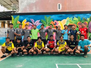 Pertandingan Voli Putra Putri Meriahkan HUT ke-23 Prisma NTT Mataram