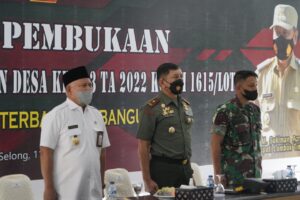 Danrem 162/WB Hadiri Pembukaan TMMD ke-13 Lombok Timur