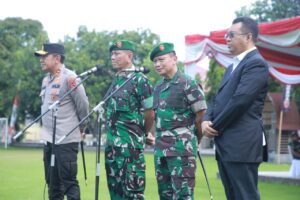 Polda NTB gelar Apel Kehormatan Pisah Sambut Danrem 162/WB, Ini Penggantinya