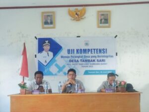 Ciptakan Perangkat Desa Berintegritas, Pemdes Tambak Sari Gelar Uji Kompetensi