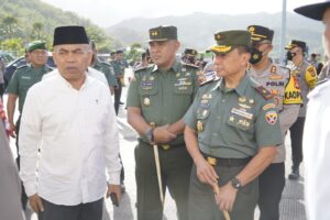 Kapolda NTB, Danrem 162/WB Cek Posko Operasi Penanganan Penyakit Mulut dan Kuku (PMK) Lembar