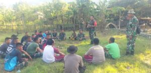 Dandim 1628/Sumbawa Barat Berikan Arahan dan Motivasi Anggota Satgas TMMD ke 114
