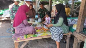 Peran Aktif dan Dedikasi Ibu-ibu di TMMD ke-114 Sumbawa Barat