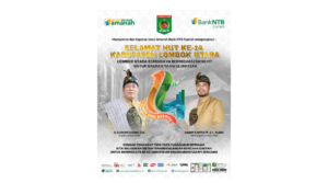 Manajemen Bank NTB Syariah Mengucapkan Selamat HUT ke-14 Kabupaten Lombok Utara