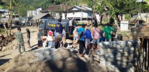 TMMD 114 Kodim 1628/Sumbawa Barat Gelorakan Semangat Kebersamaan