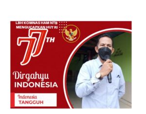 Moment Peringatan HUT Ke-77 RI, Desa Kuranji Induk Undang Advokad Senior Dari LBH Komnas HAM 