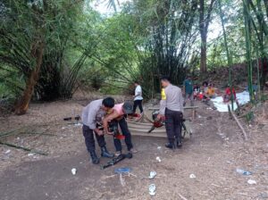 Timsus Polsek Dompu Grebek Judi Sabung Ayam
