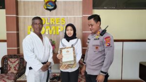 Juarai MTQ tingkat Polda NTB, Polwan Cantik Polres Dompu Ini Banjir Pujian