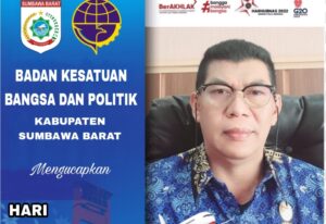 Kepala Badan Kesbangpol Sumbawa Barat Mengucapkan Selamat Hari Perhubungan Nasional Tahun 2022