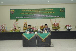 Lomba Menghias Dulang Meriahkan Peringatan Maulid Nabi SAW di Korem 162/WB