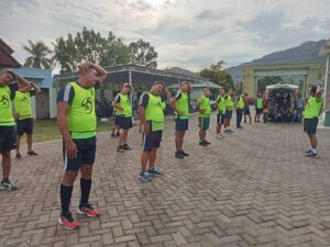 Ukur Kemampuan Fisik Prajurit, Kodim 1628/SB Laksanakan Samapta Periodik