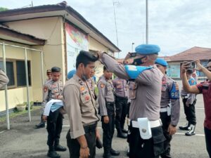 Sidak, Wakapolres Dompu Pimpin Gaktiblin Anggota