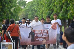 Dukung KTT G20, Komunitas Mahasiswa Bali Adakan Giat Jalan Santai dan Senam Zumba
