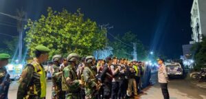 Jelang WSBK dan KTT G20, Kapolres Bima Kota Pimpin Patroli Gabungan Cipta Kondisi