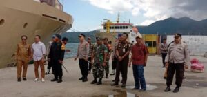 Antisipasi Gangguan Keamanan Jelang KTT G20, Dandim dan Kapolres Bima Monitor Pelabuhan
